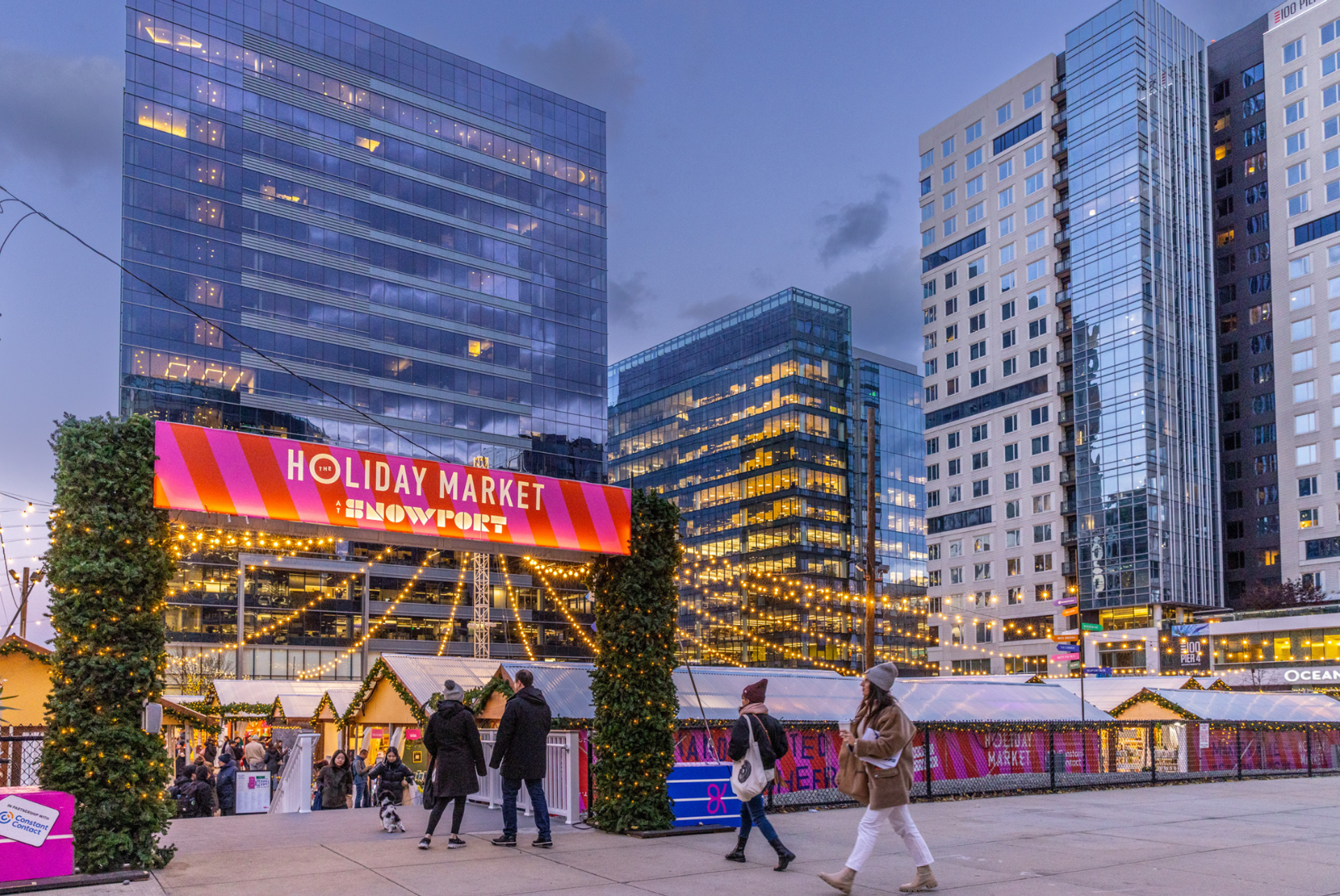 Holiday Market at Boston Seaport