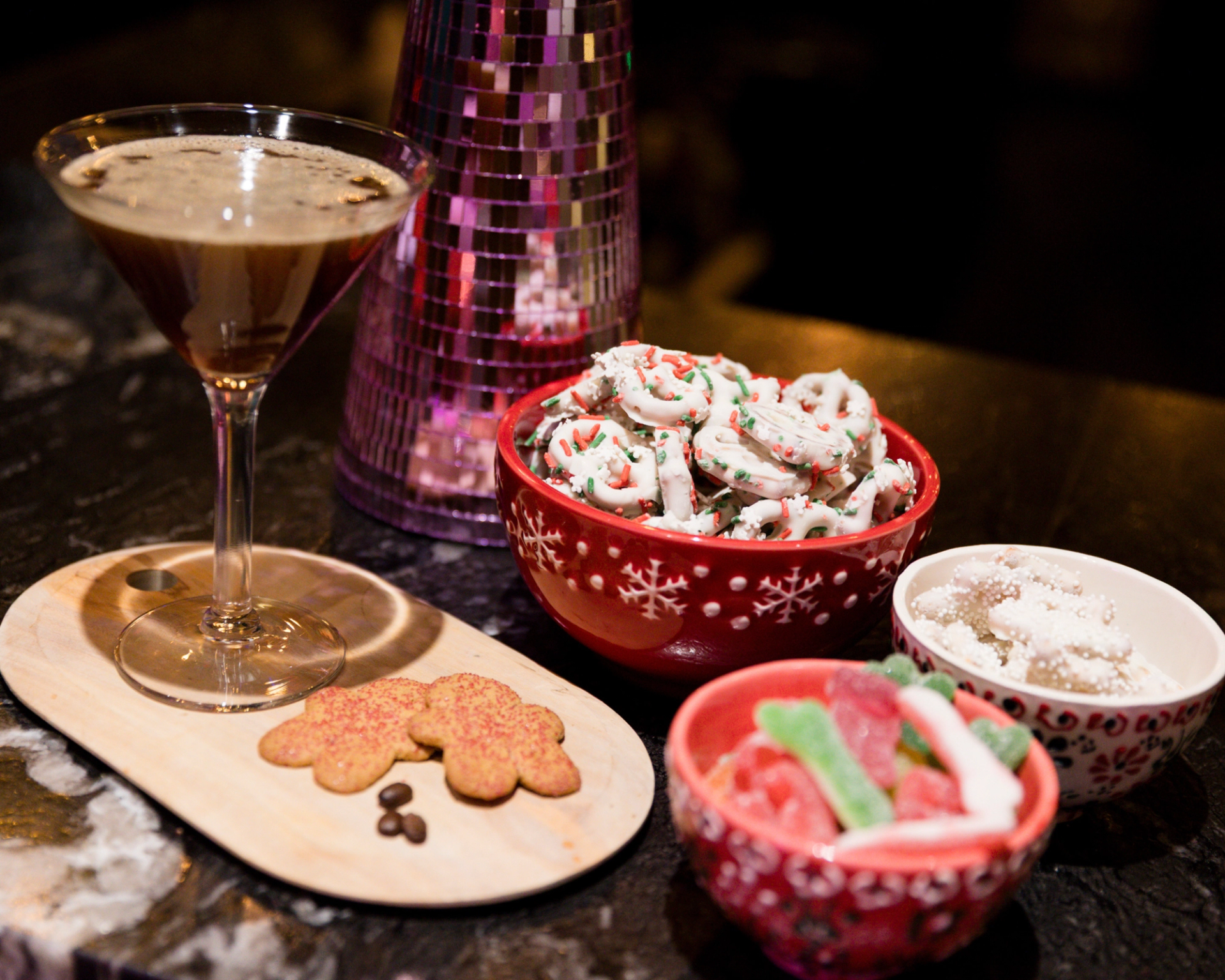 The Lobby Bar: Holiday Sips and Snacks