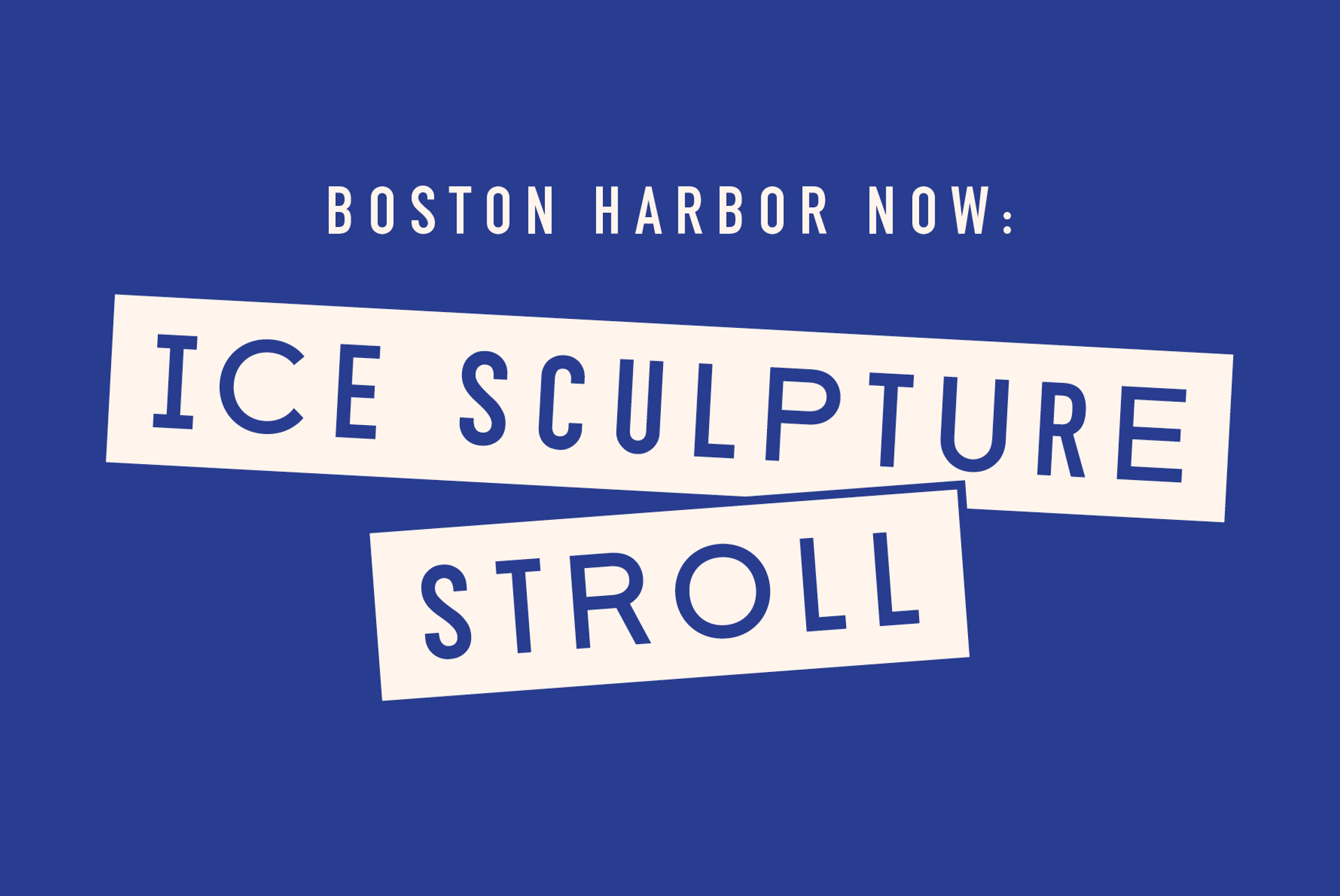 Boston Harbor Now: NYE Waterfront Ice Sculpture Stroll