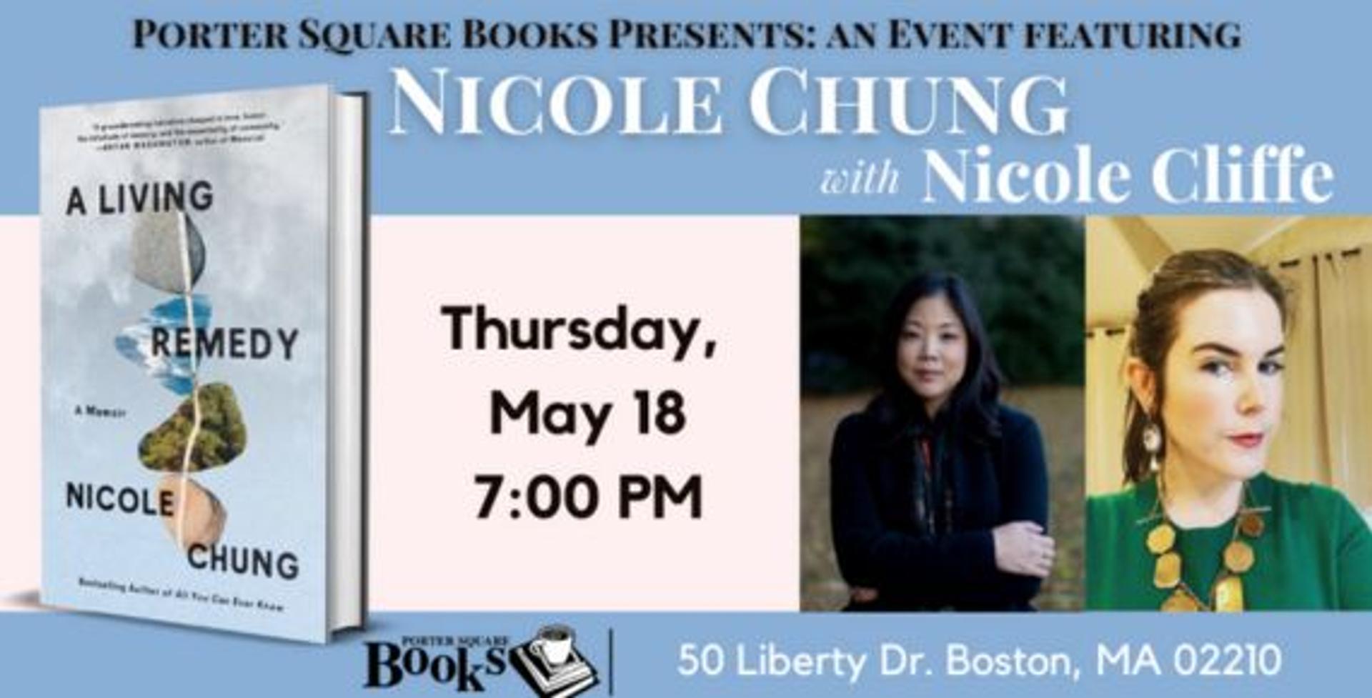 Porter Square Books: Nicole Chung