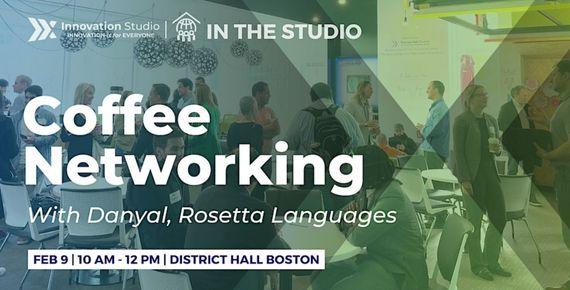 District Hall: Innovation Studio: Coffee Networking