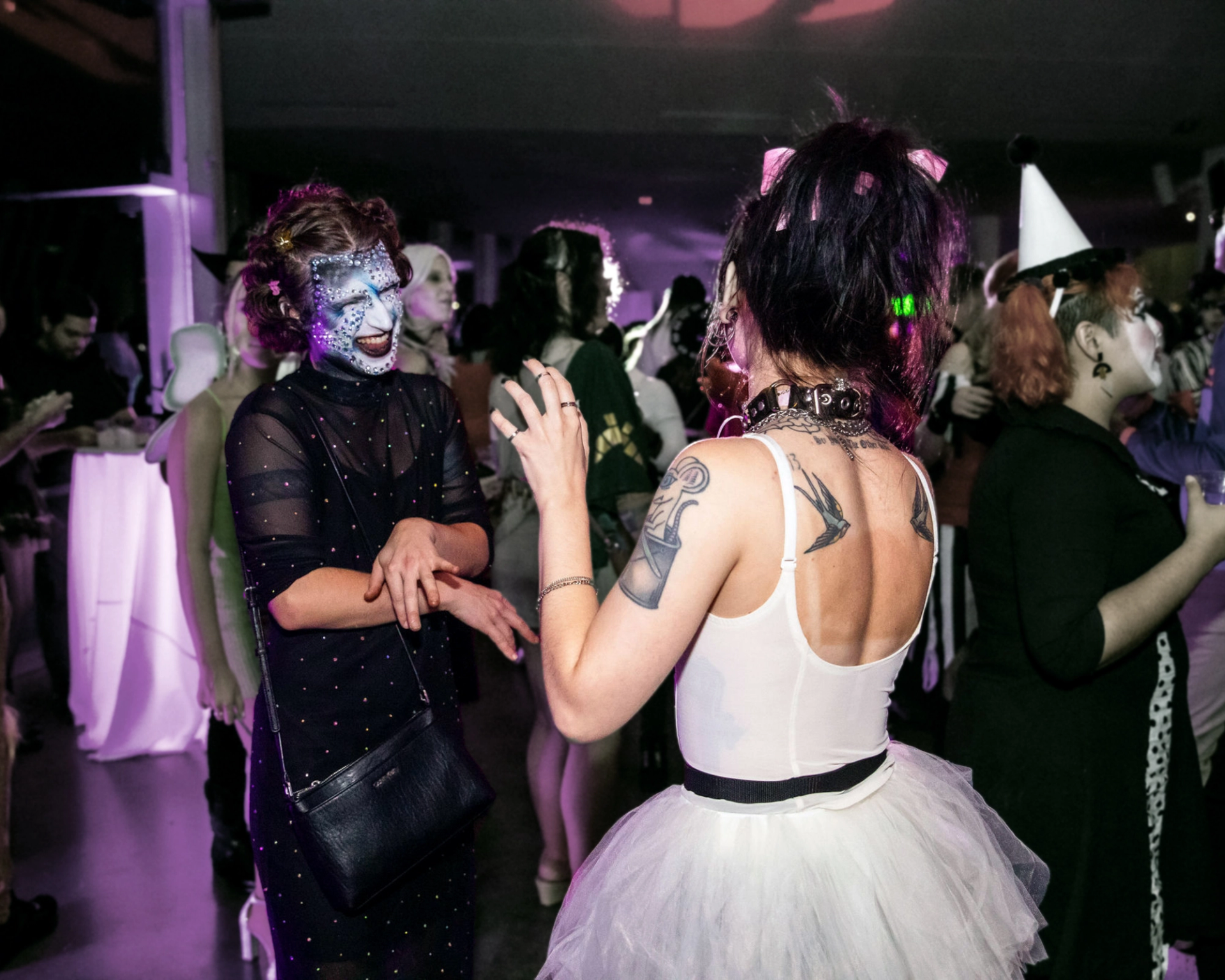ICA: Halloween: Black + White Ball