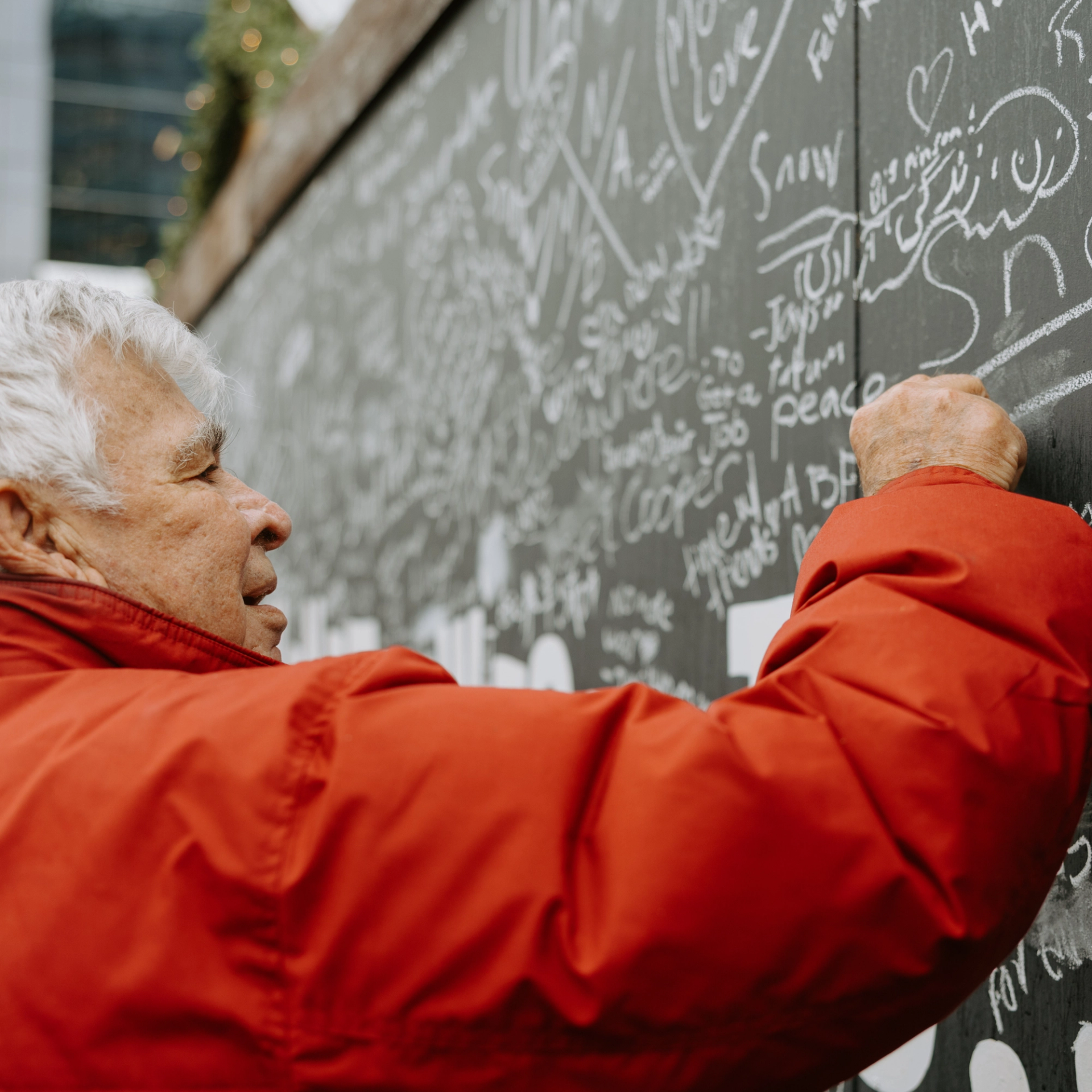 Winter Wish Wall