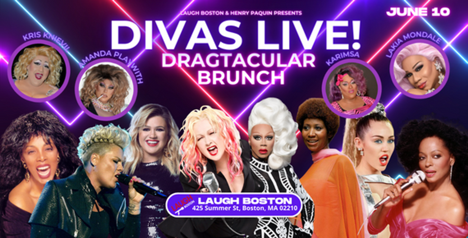 Laugh Boston: DRAGtacular Drag Brunch