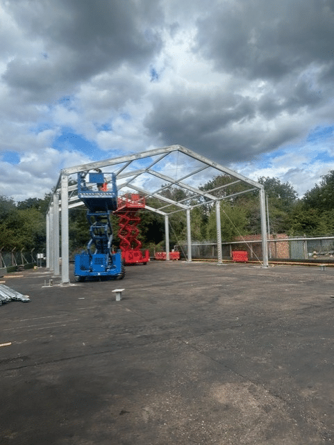Midland Oil Group Halesowen West Midlands new 1,500sqft warehouse expansion, partnered with Herchenbach for enhanced oil storage and improved service delivery.