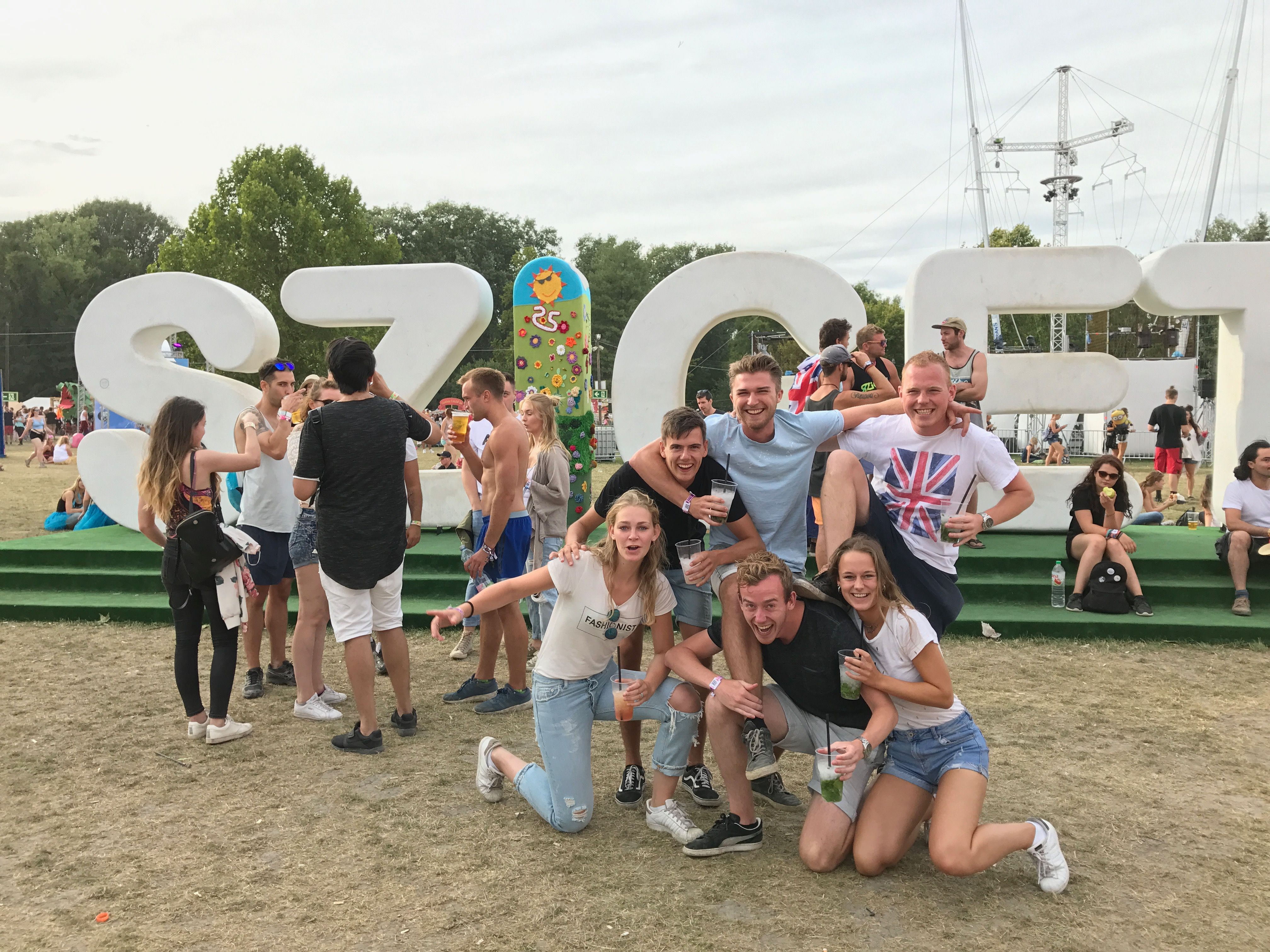 Groups photo at Sziget.
