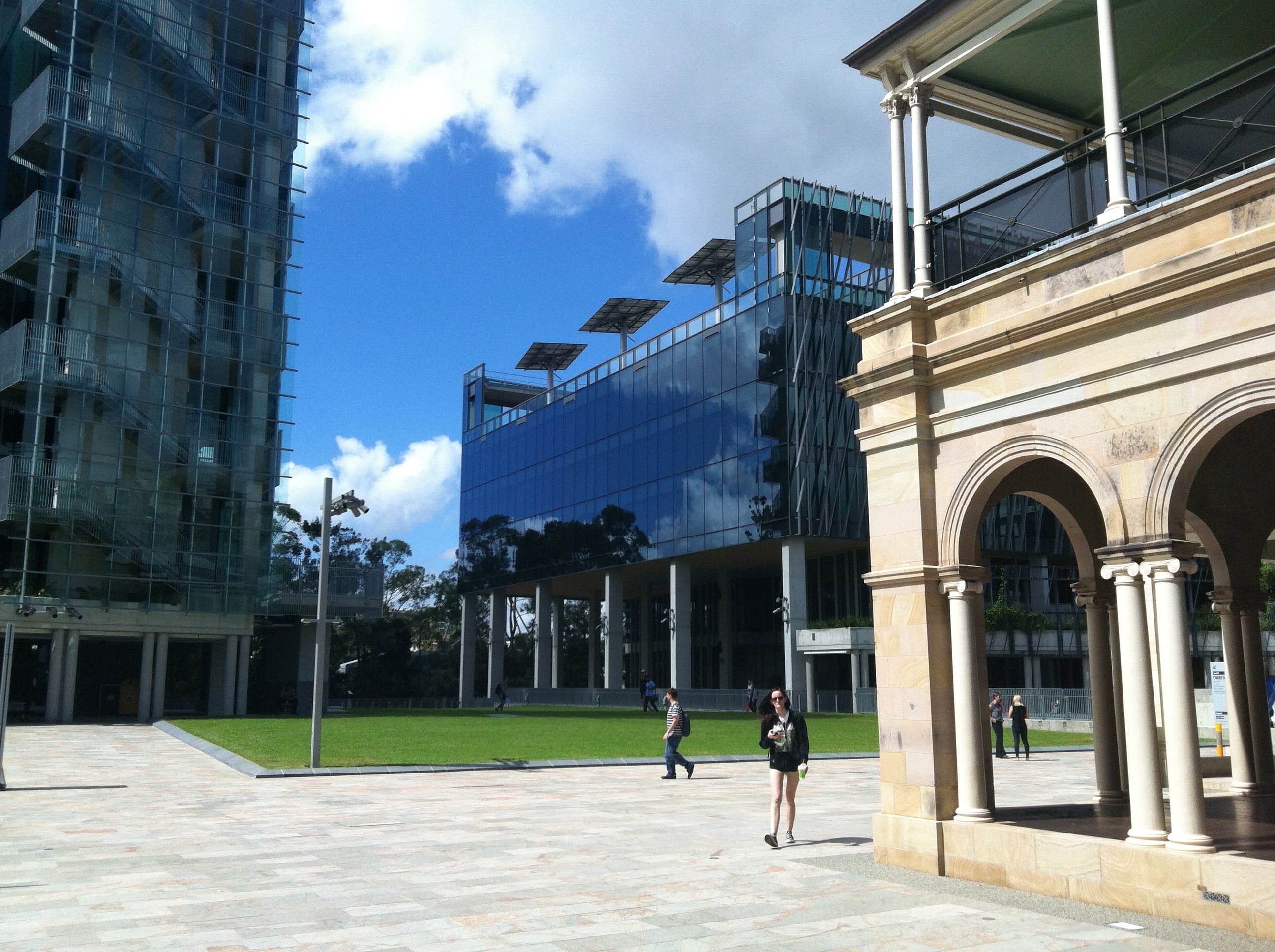 Campus of Queensland University of Technologies.