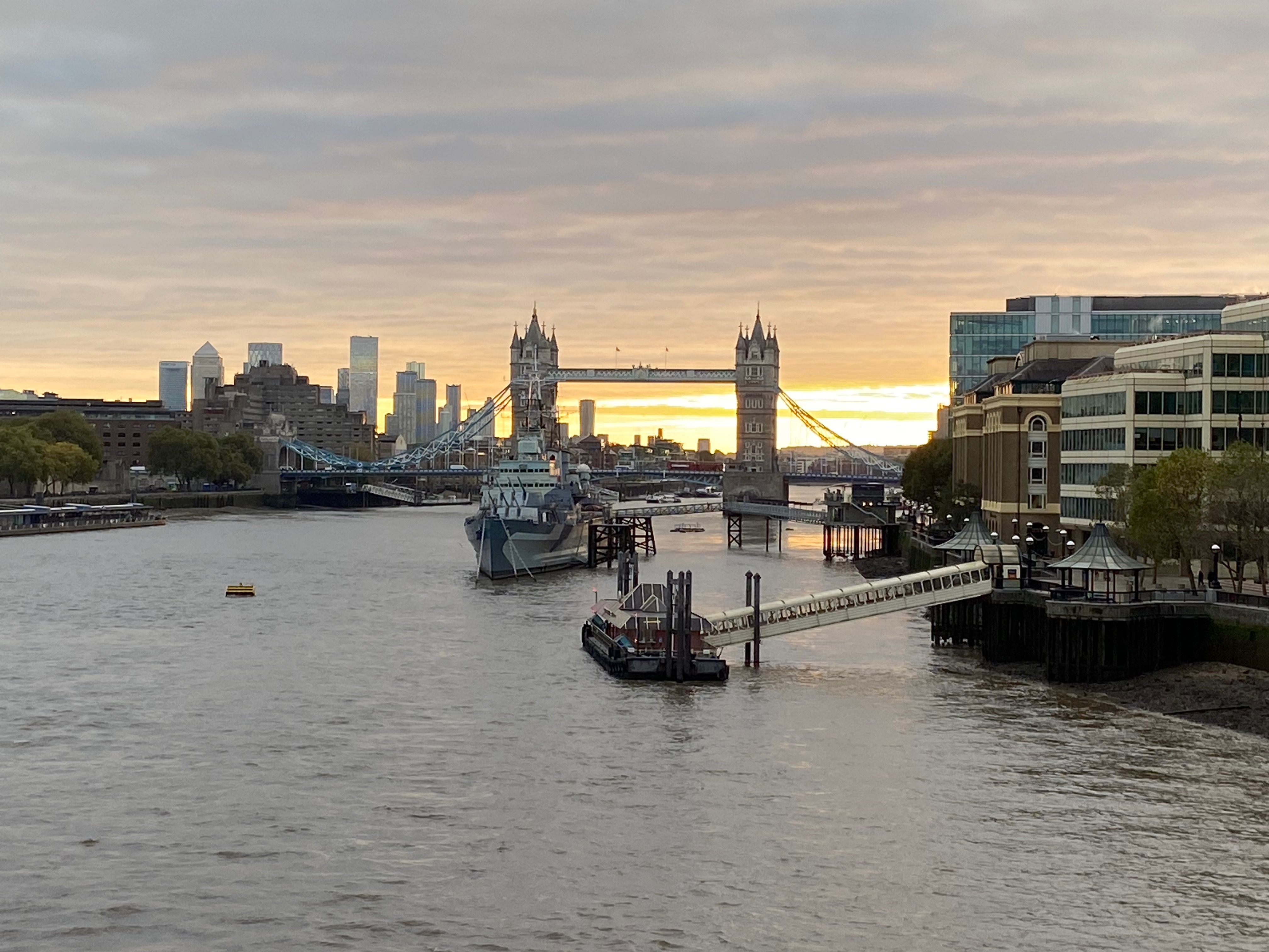 View of the Londen bridge.