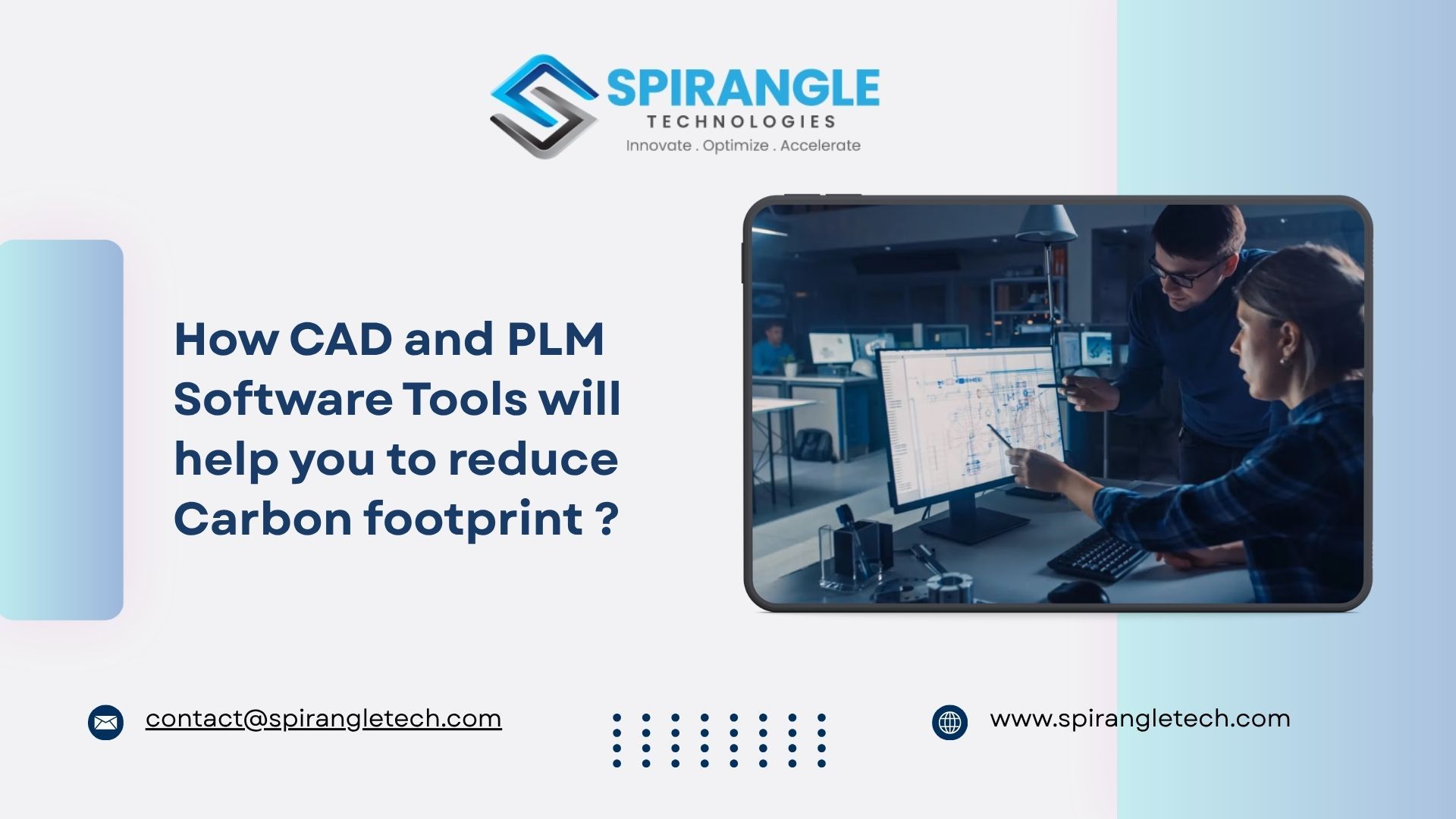 How CAD and PLM Software Tools will help you to reduce Carbon footprint ?