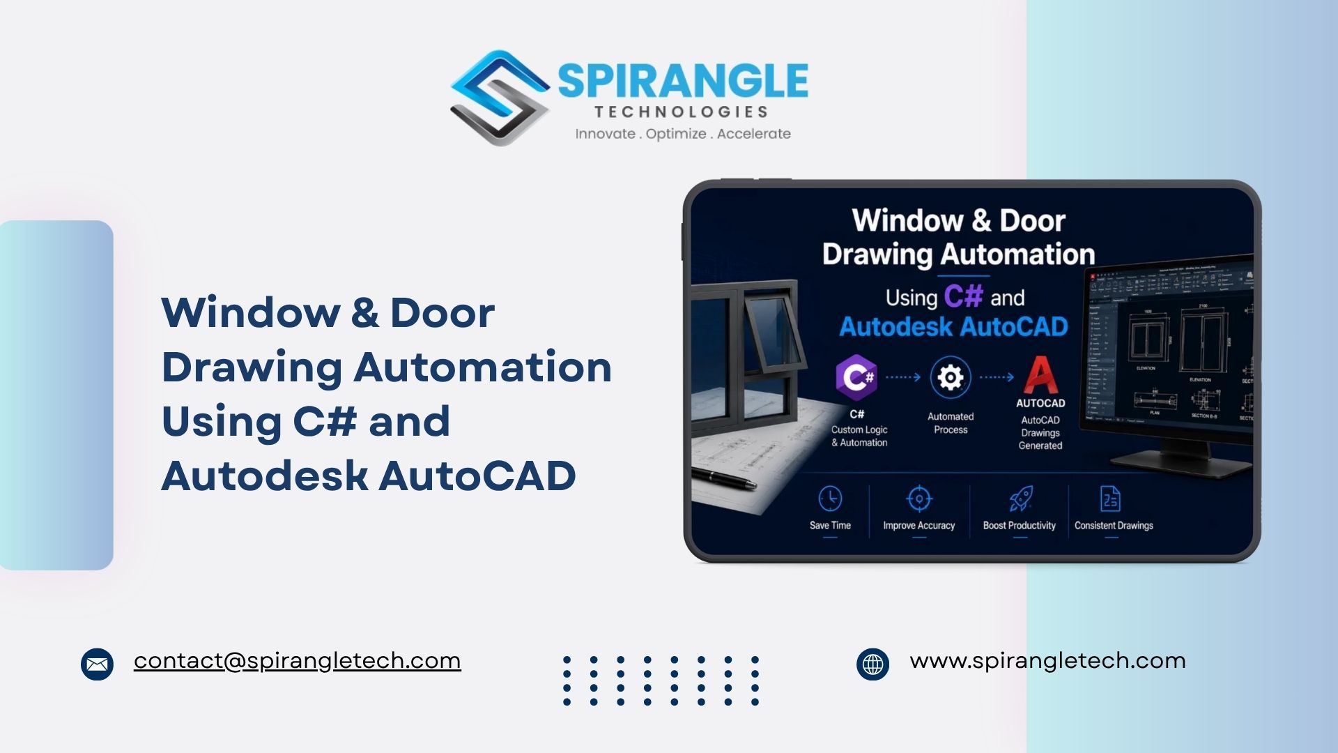 Window & Door Drawing Automation Using C# and Autodesk AutoCAD