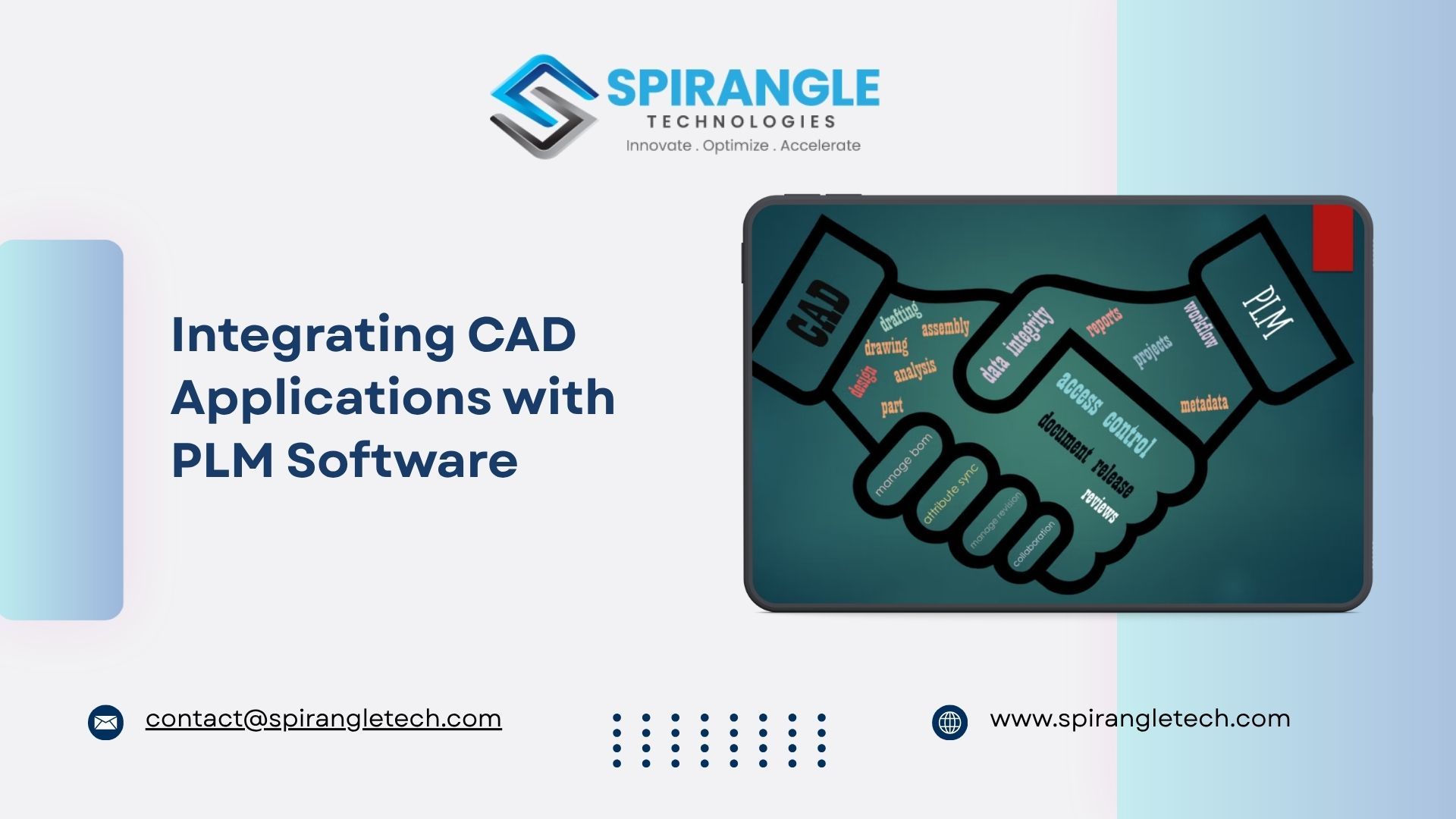 Integrating CAD Applications with PLM Software