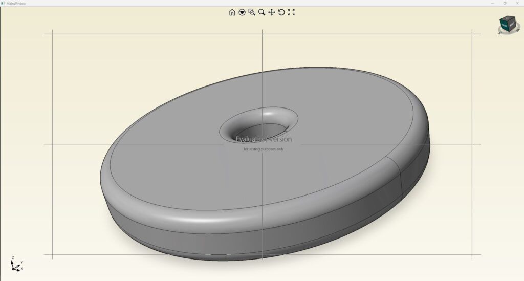 The following 3D model is Customized using Eyeshot C# APIs :