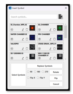 insert symbol