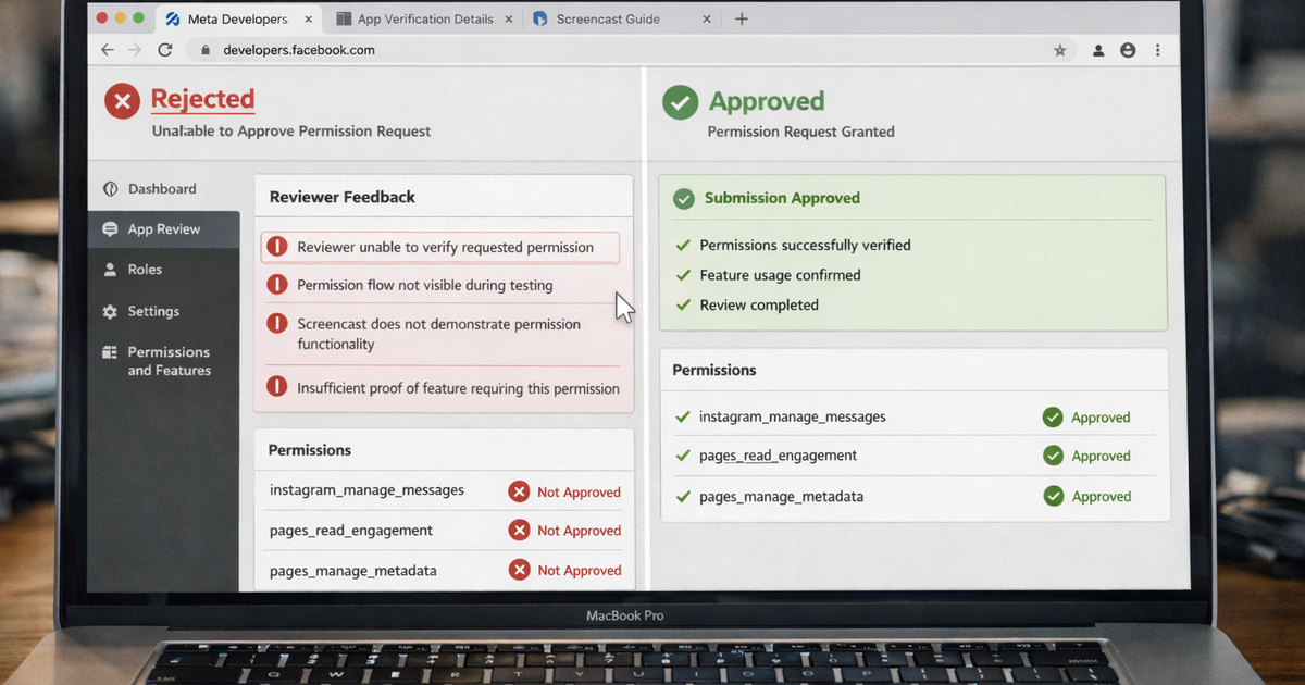 Why Meta Rejected Your App: Unable to Approve Permission (2026 Fix)