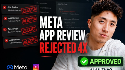 meta app review rejected 4 times