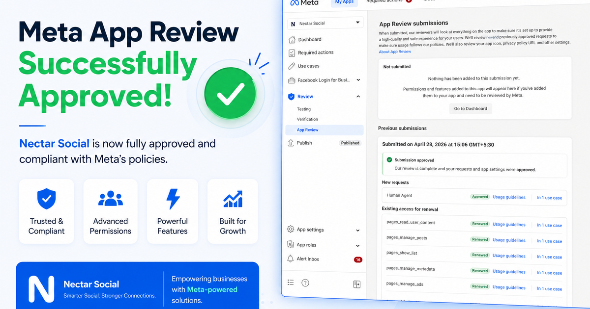 How Nectar Social Got Meta App Review Approval
