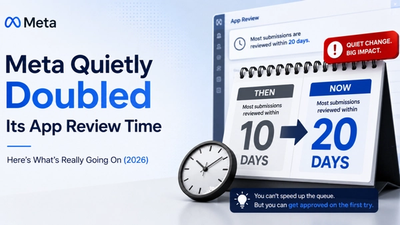 meta app review taking so long