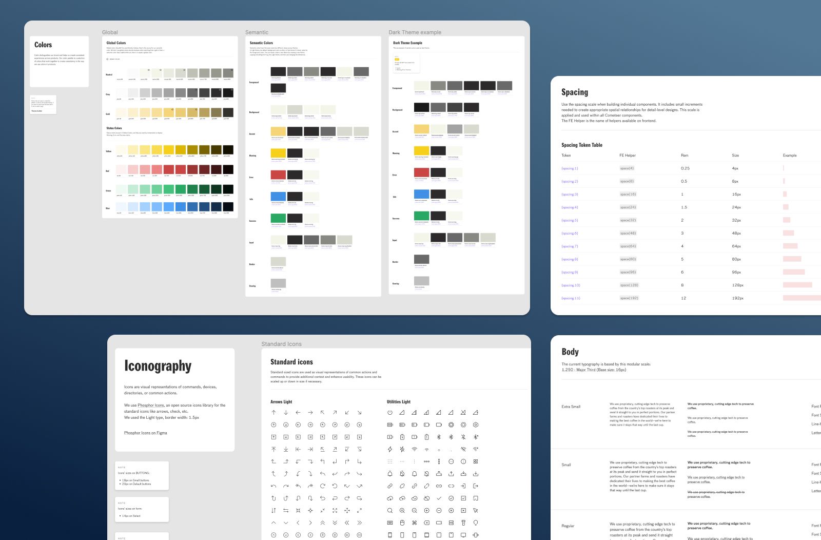 Cometeer design system by Nebulab