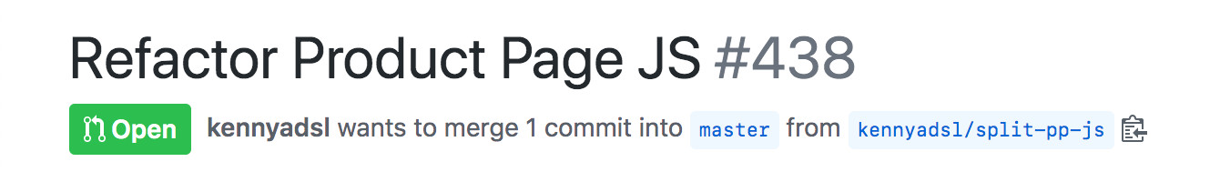 The preview of a wrong-formatter Pull-request title