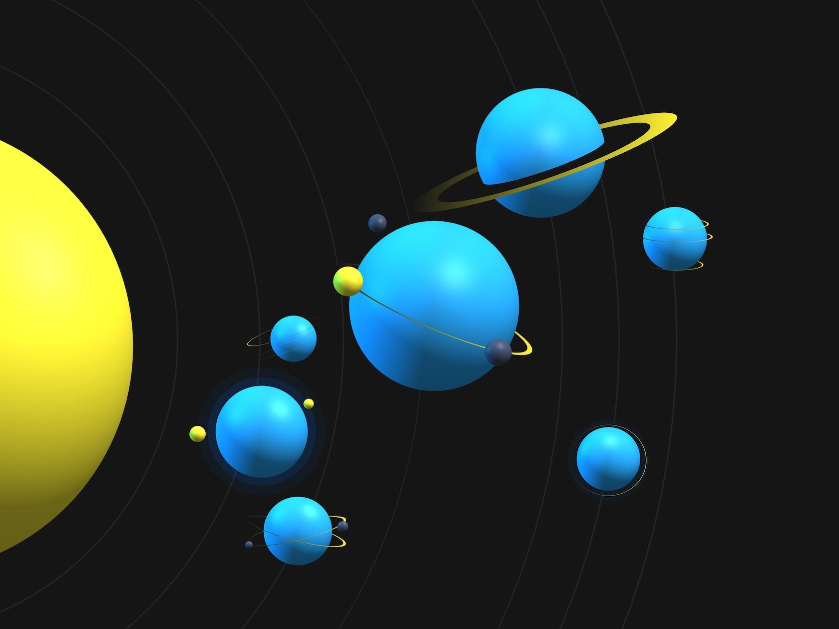 The Nebulab Solar System in a 3D version