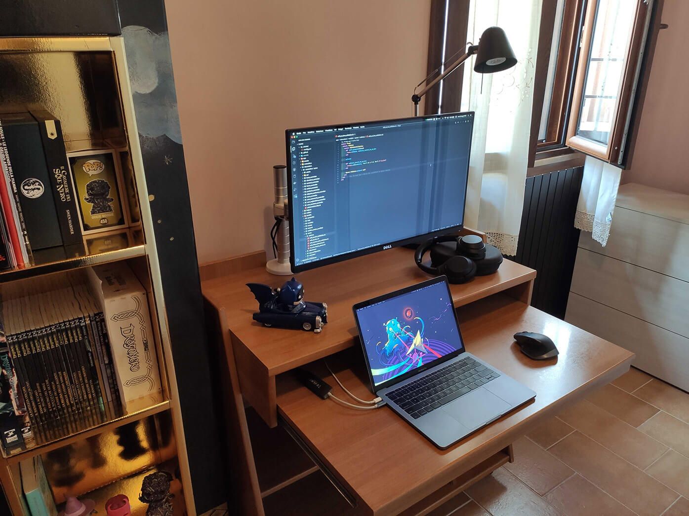 Christian's home office setup