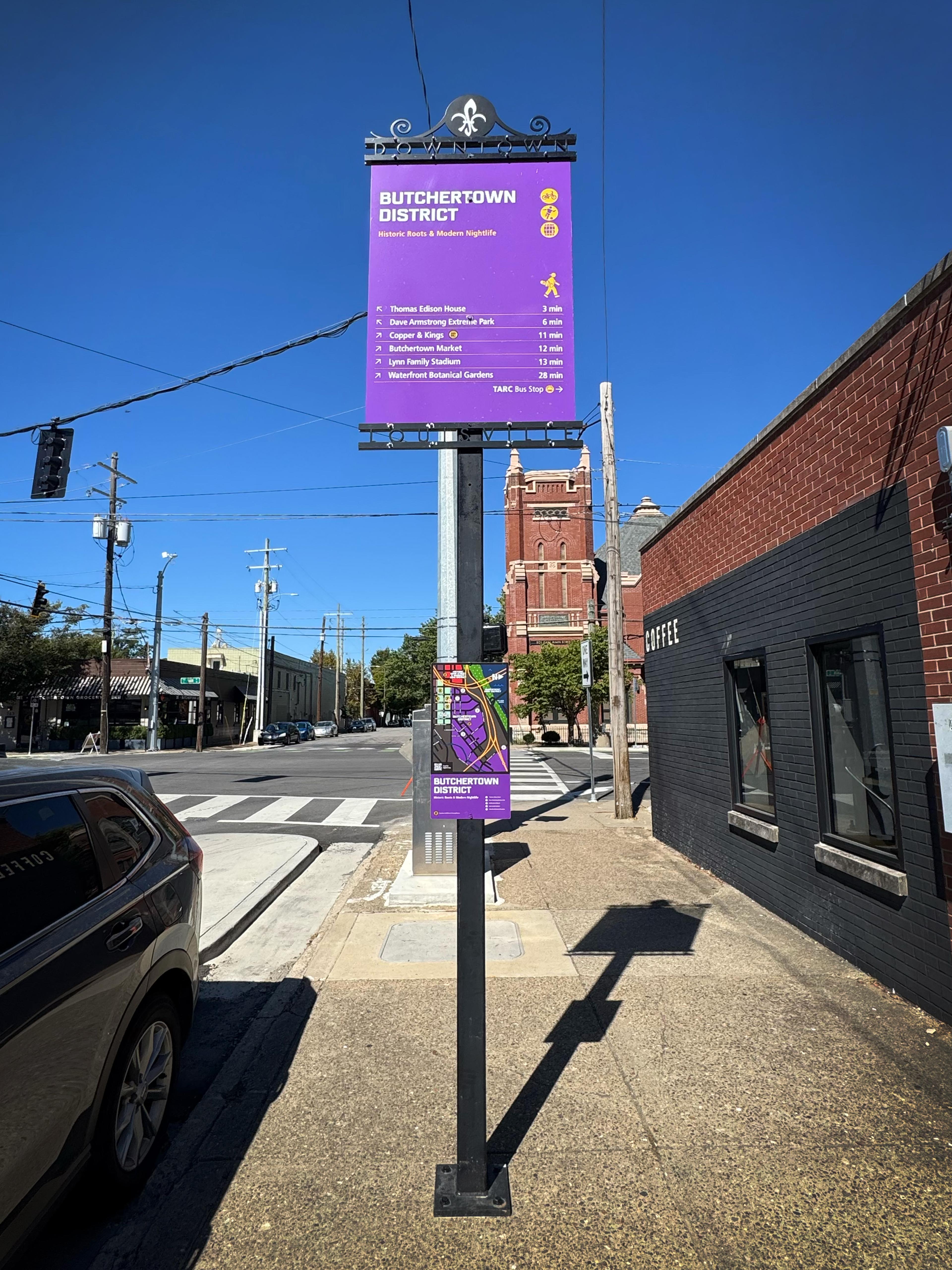 Butchertown District Signage