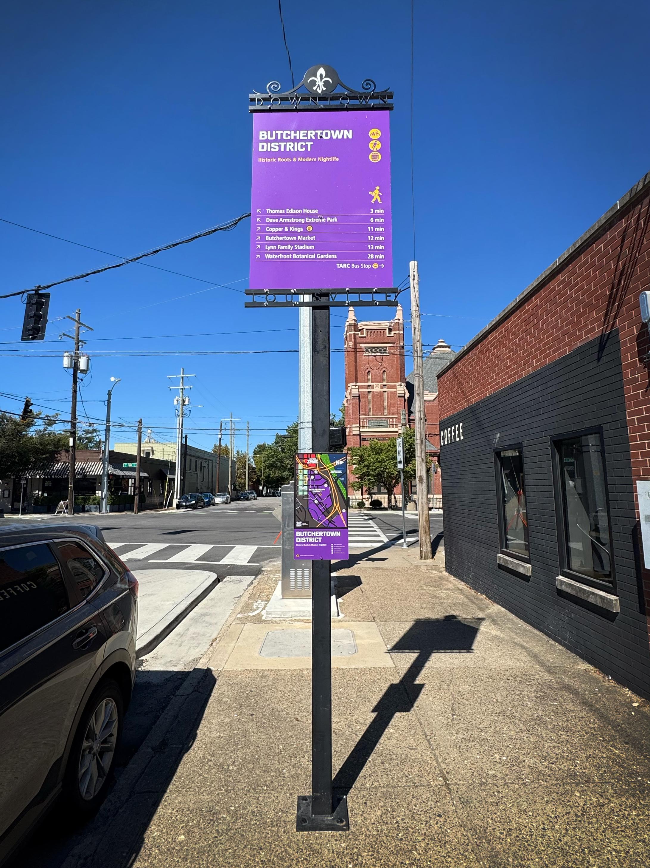 Butchertown District Signage