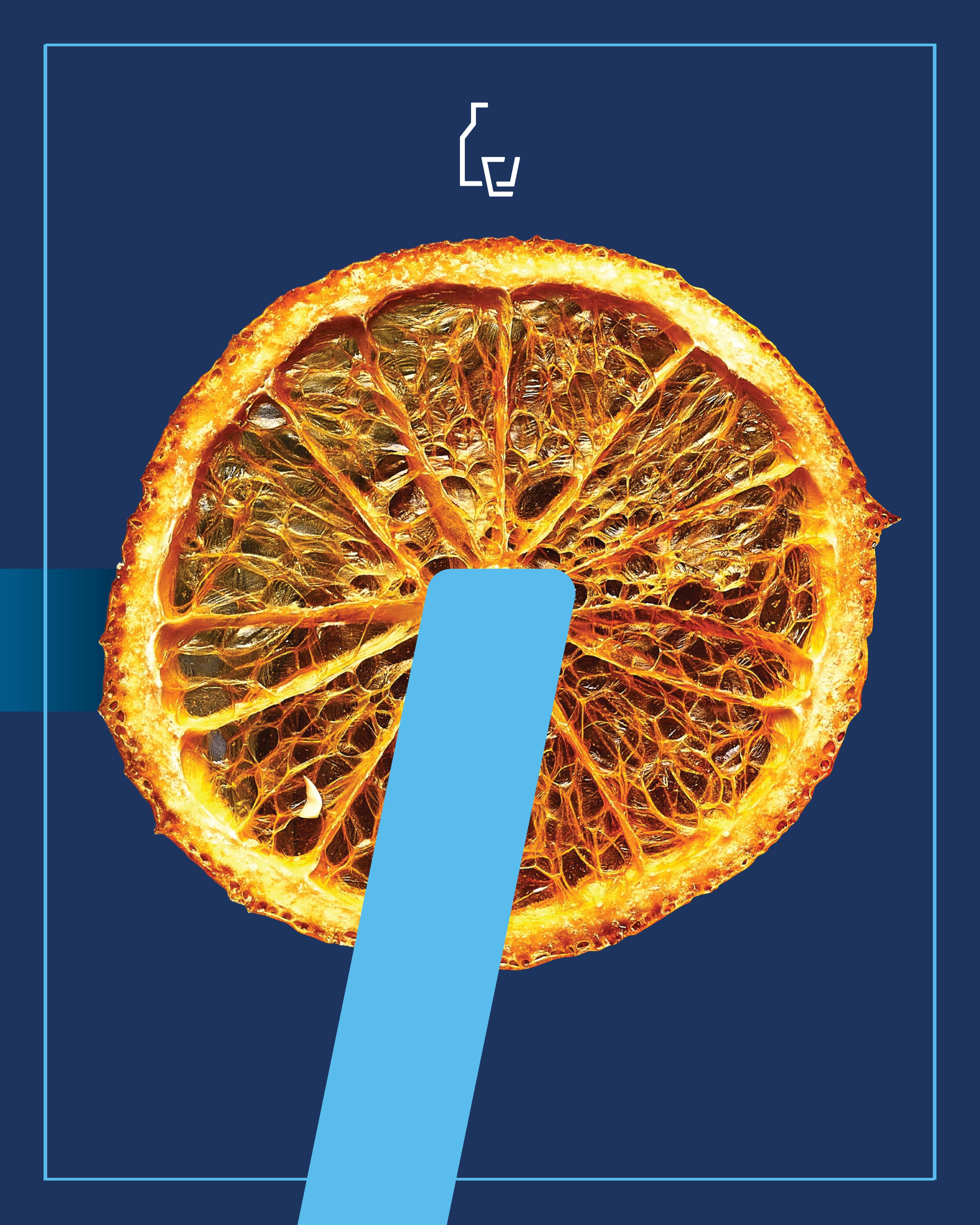 Heaven Hill Orange Garnish