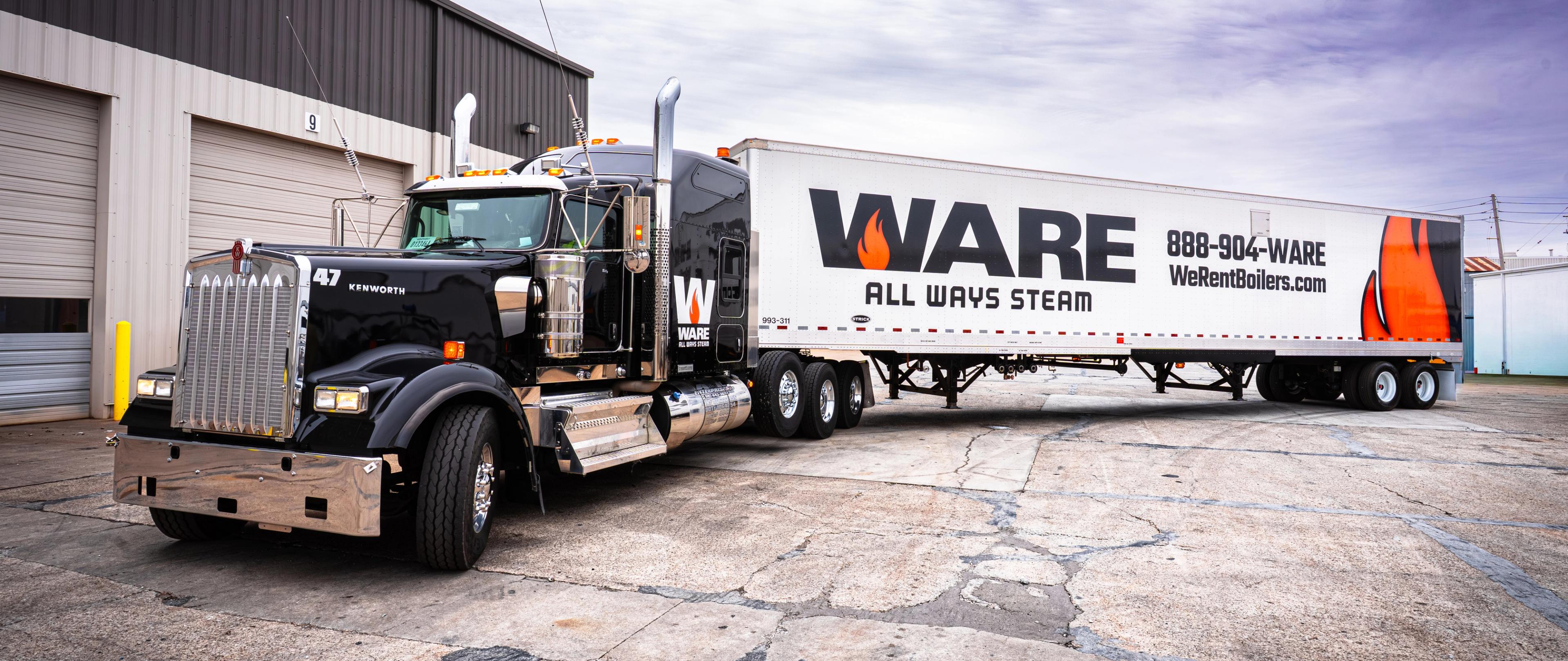 WARE Branded Semi Trailer