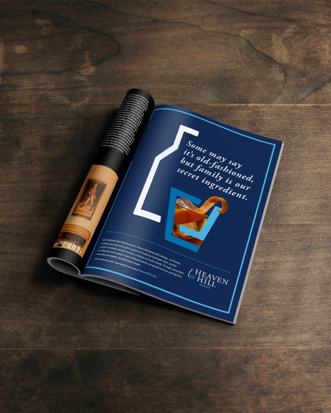 Heaven Hill Print Ad