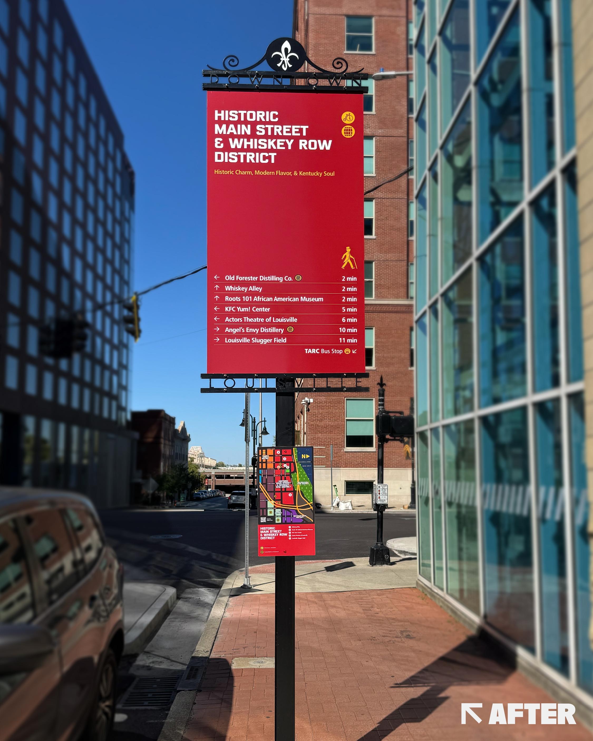 Historic Main Street and Whiskey Row Signage