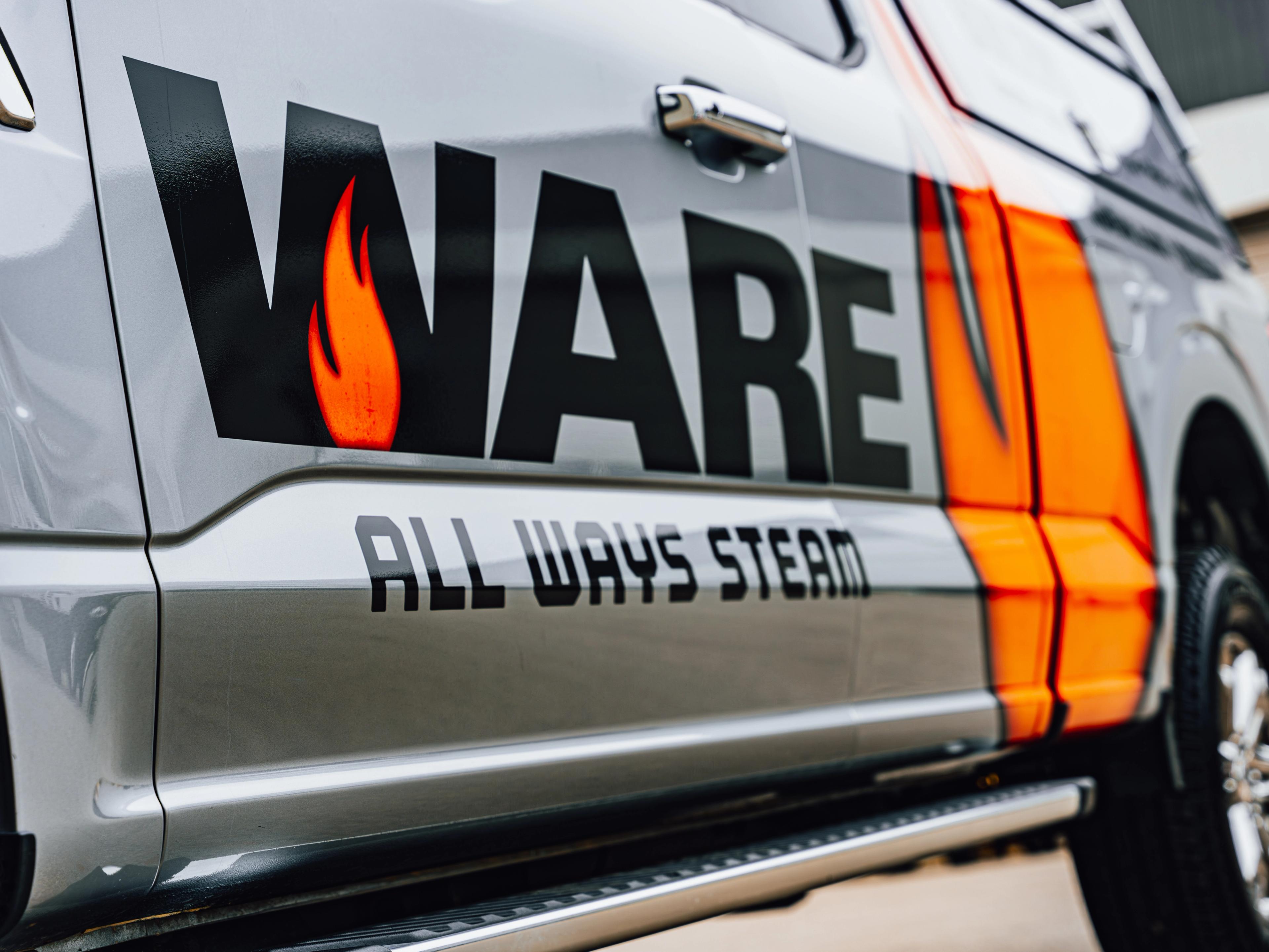 WARE mobile Boilers