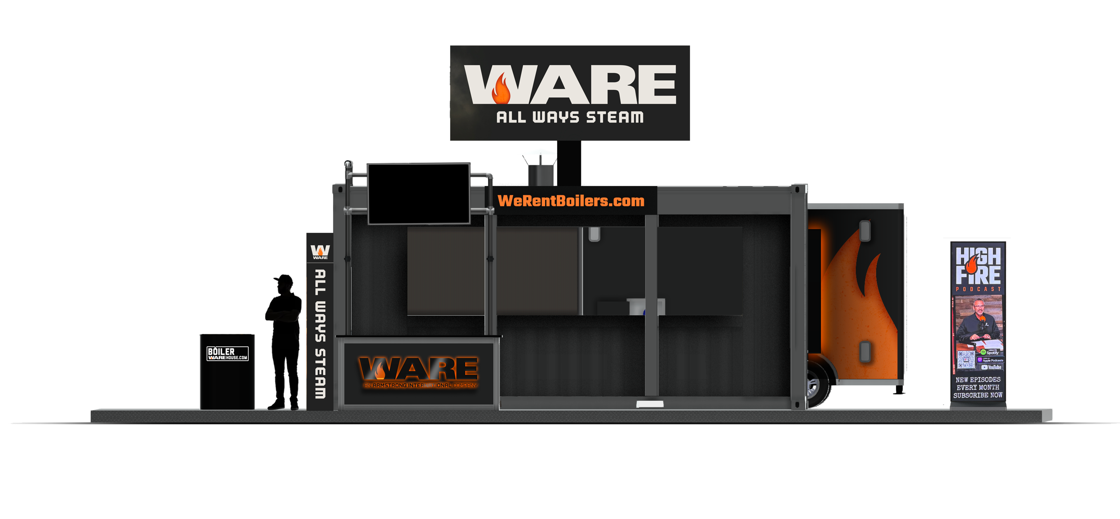 WARE Tradeshow Booth View 2