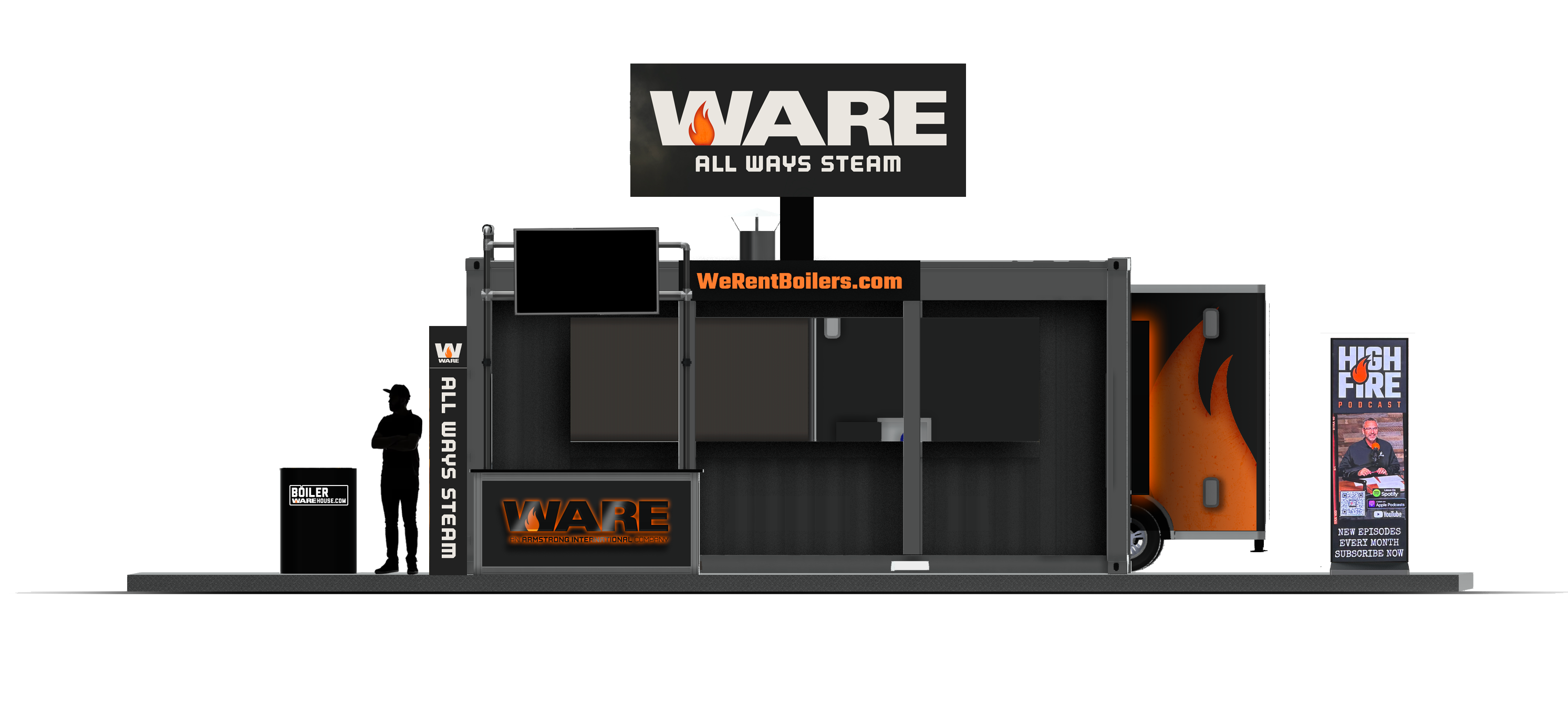 WARE Tradeshow Booth View 2