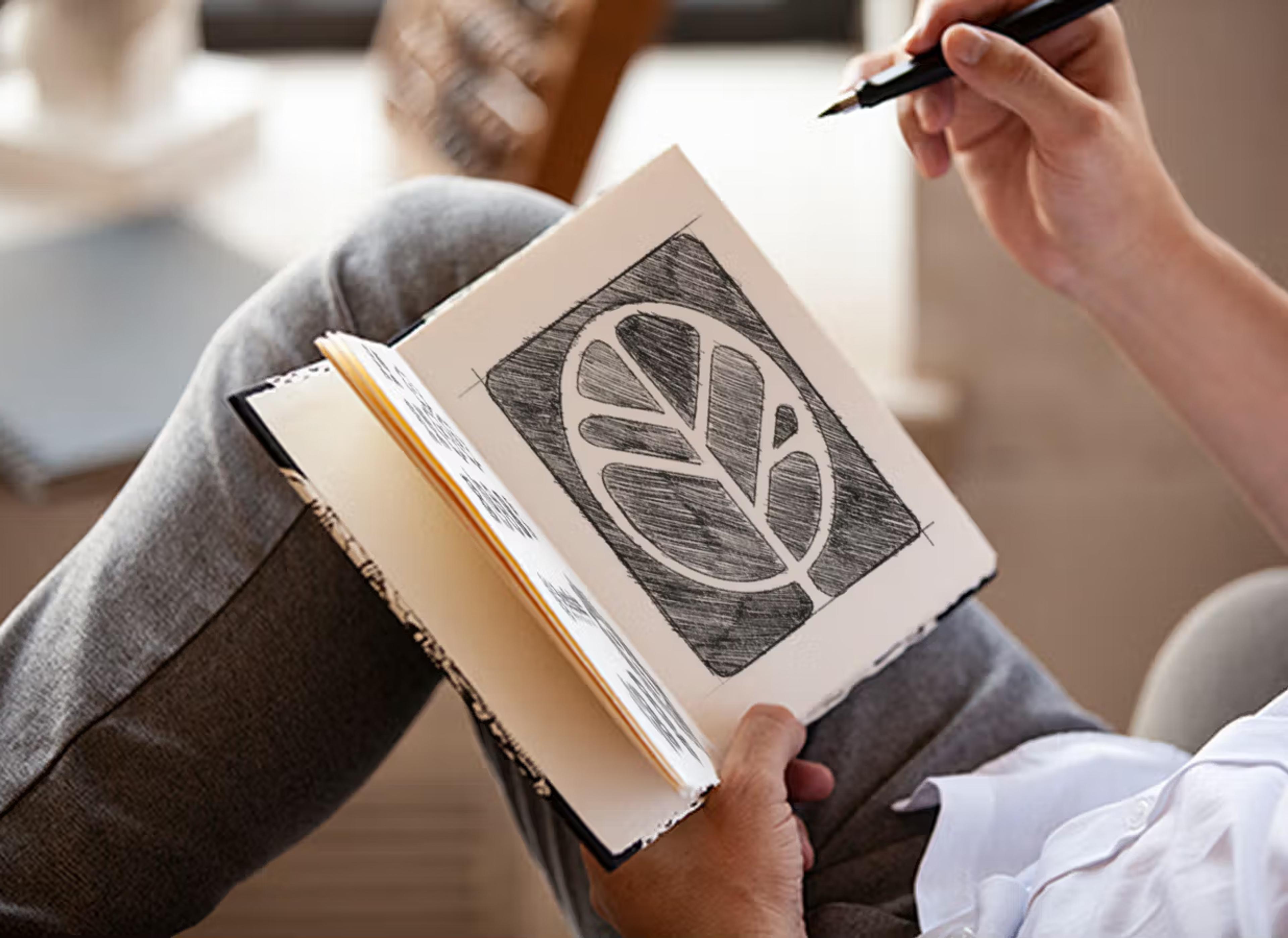 Bernheim Logo Sketches