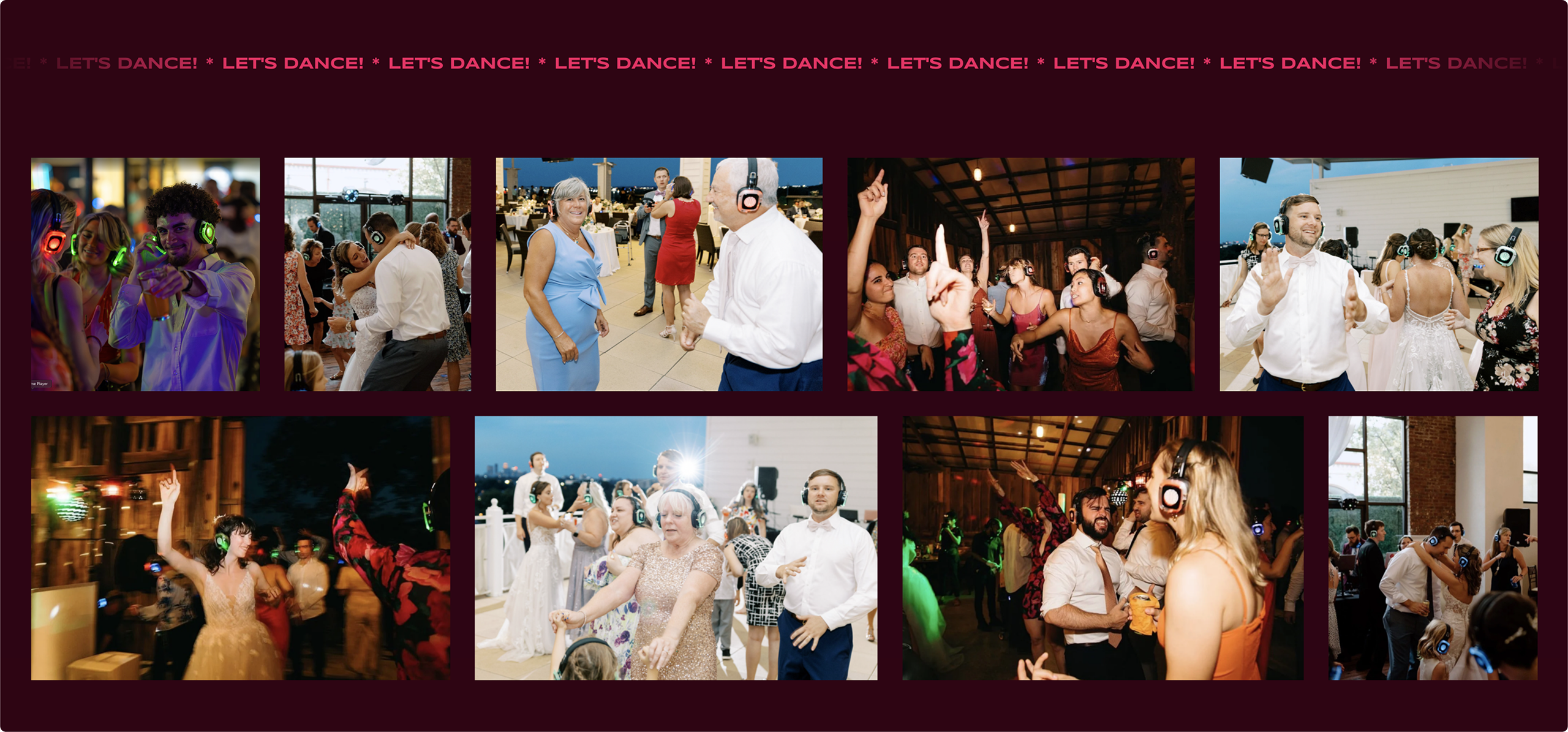 Images from louisville silent disco events