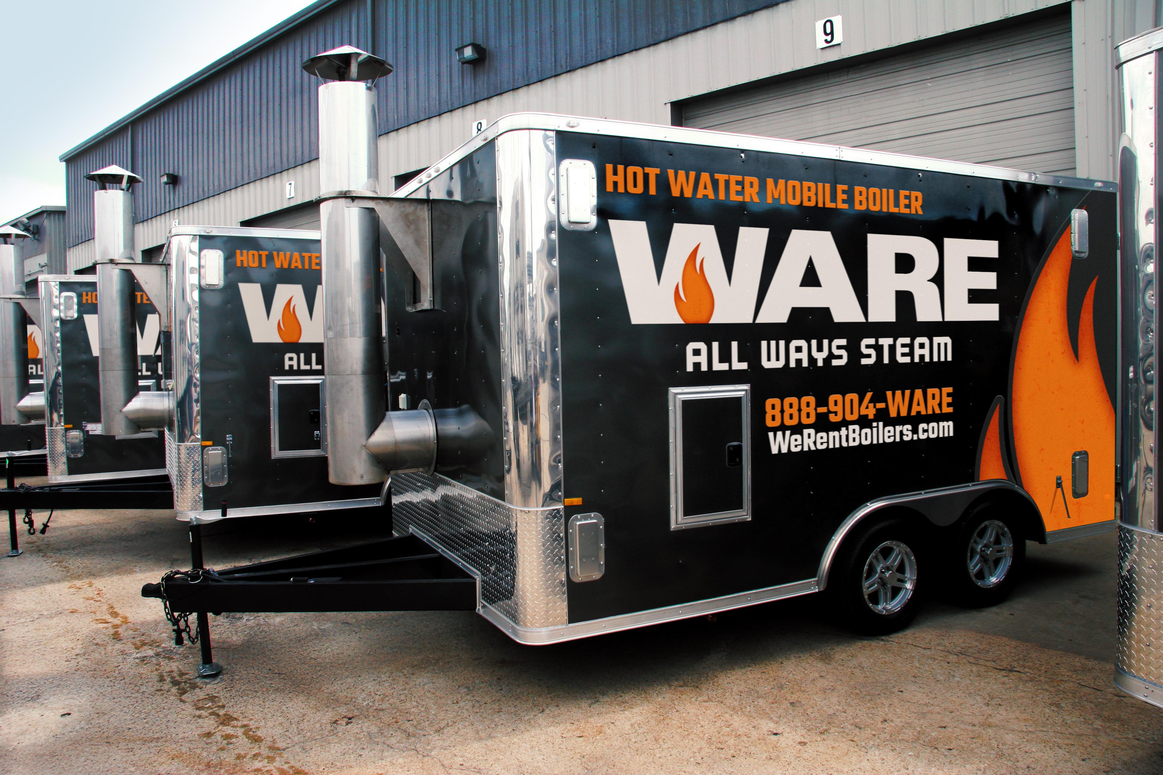 WARE Branded Mobile Water Boilers
