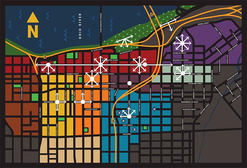 Arrival Zone Map