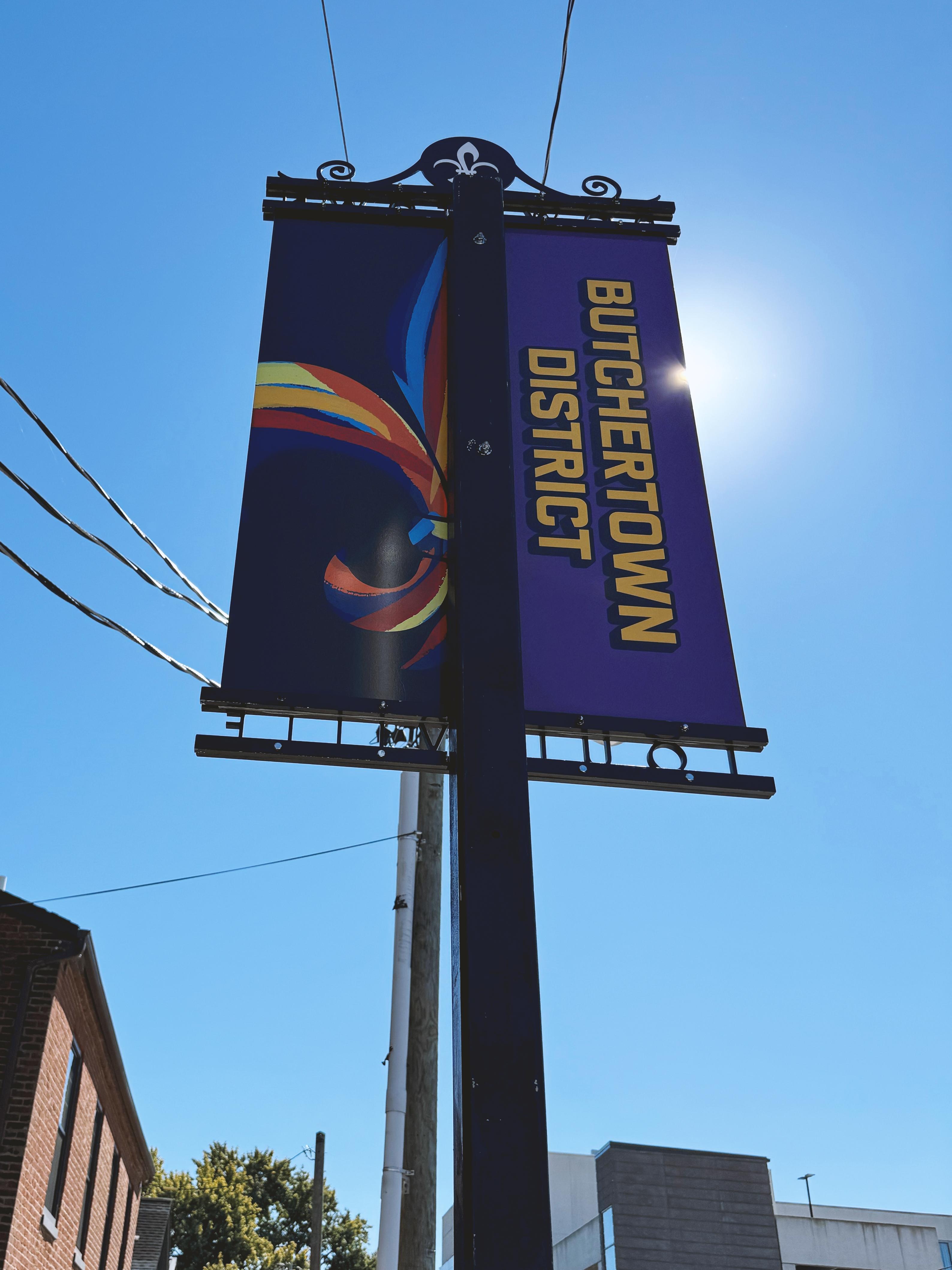 Butchertown District Signage