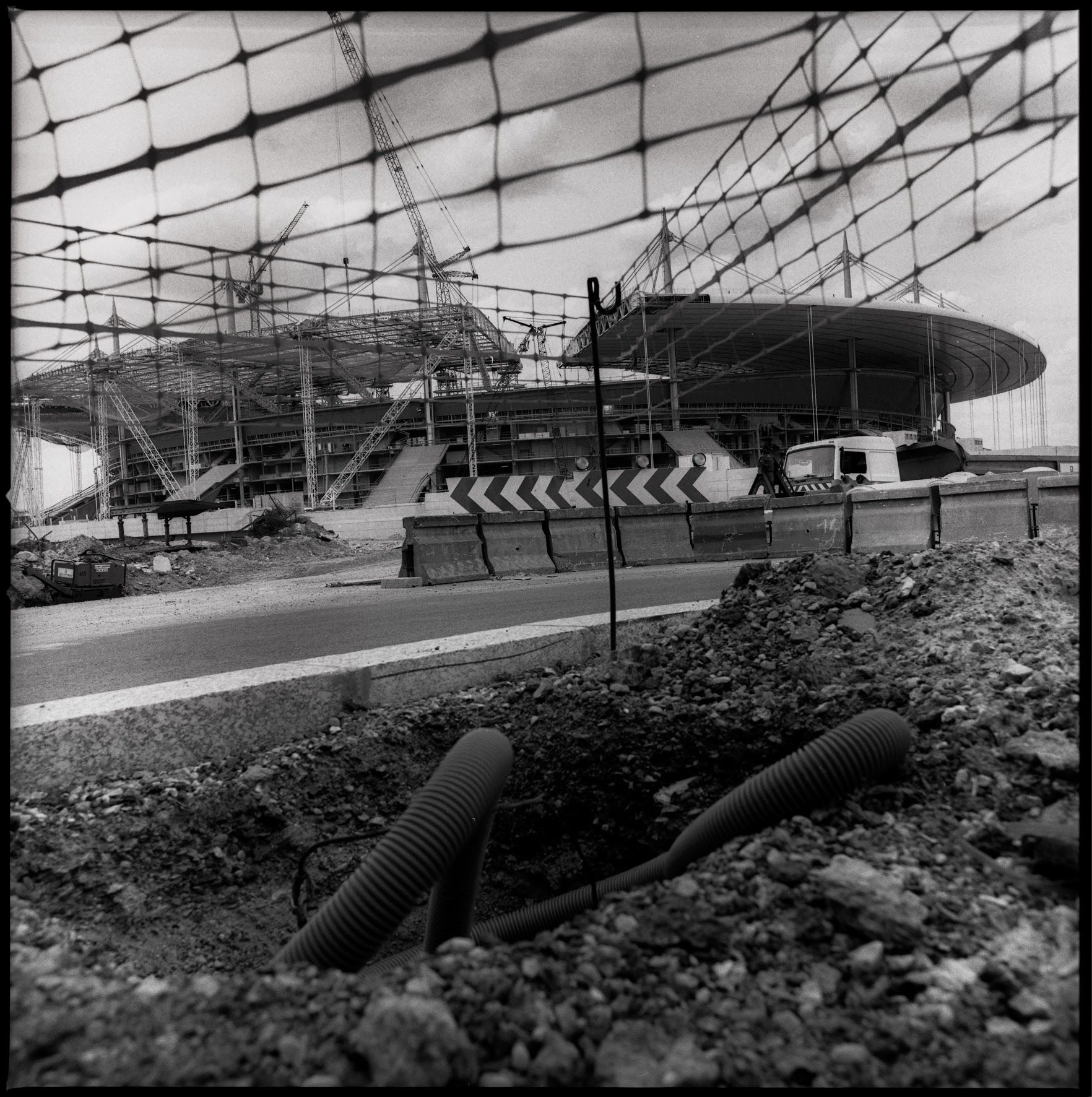Chantier du Stade de France  1995-1998