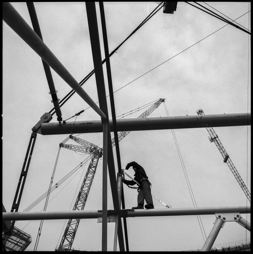 Chantier du Stade de France  1995-1998
