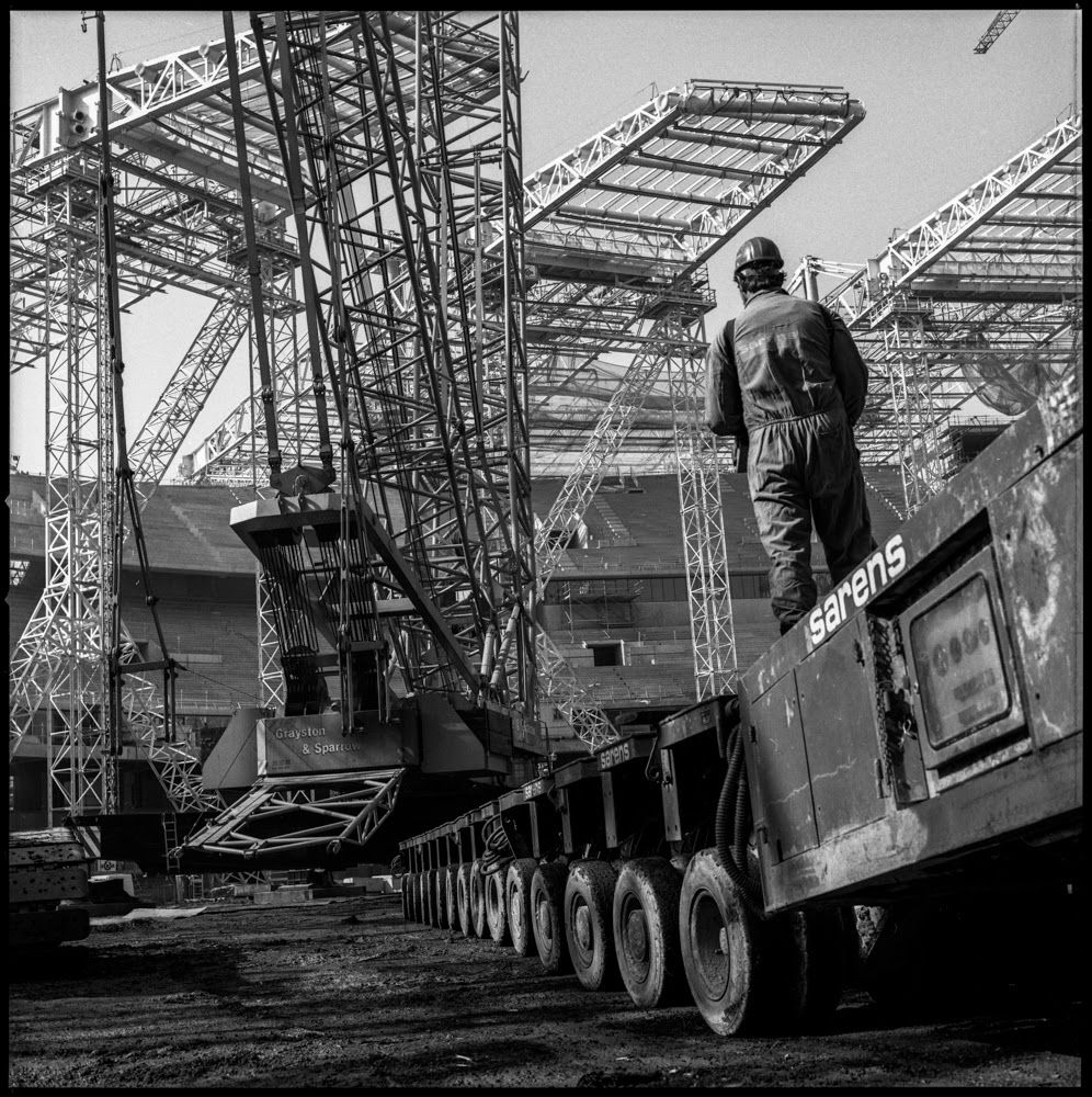Chantier du Stade de France  1995-1998