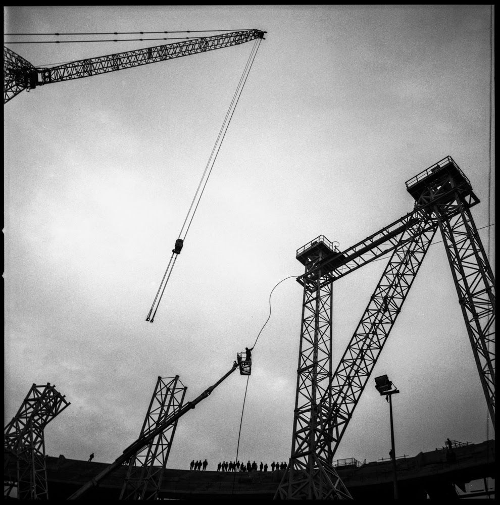 Chantier du Stade de France  1995-1998