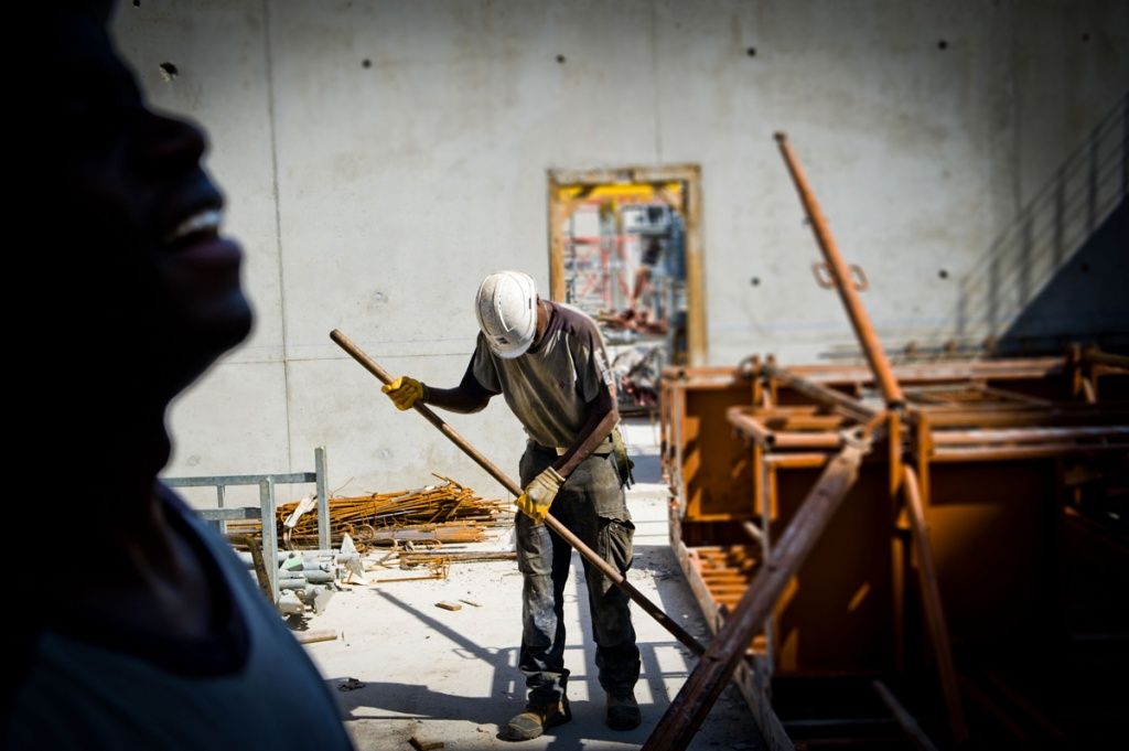 Chantier du conservatoire Lully, Puteaux, années 2010