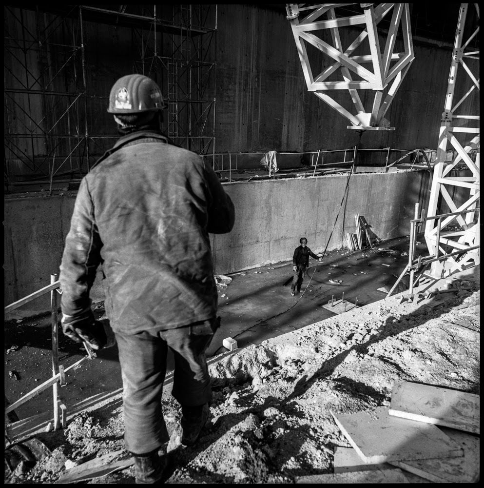 Chantier du Stade de France  1995-1998