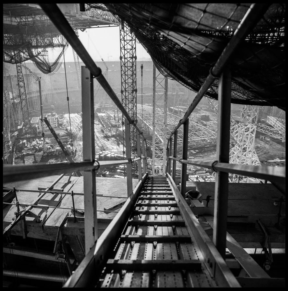Chantier du Stade de France  1995-1998