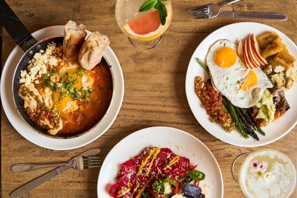 Delicious cafe meals