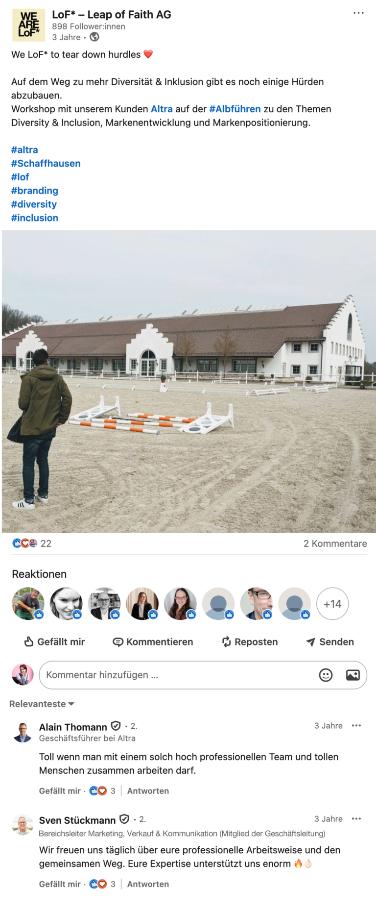 LinkedIn Post, Altra