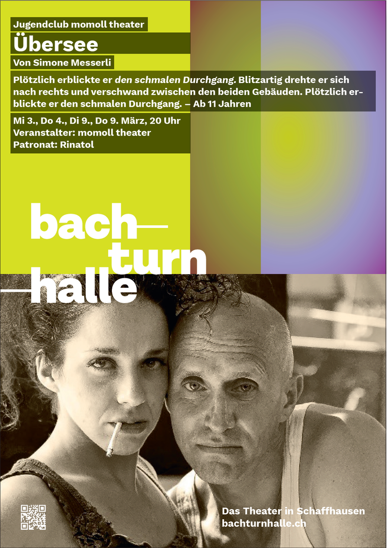 Theater Bachturnhalle Flyer