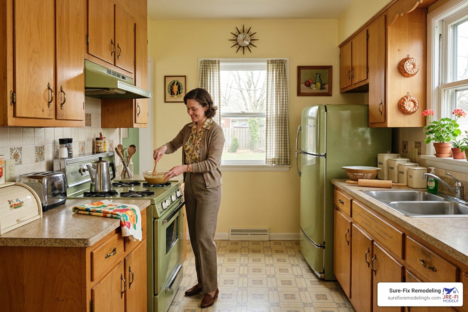 1960s Kitchen Remodel: Why Rift Sawn Oak is Your New Best Friend
